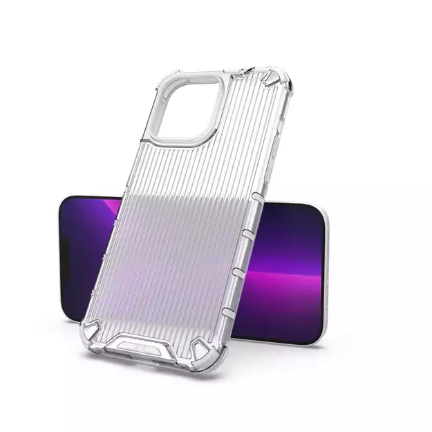 Ombre Protect Case for iPhone 14 Pro Max pink and blue armored case 28