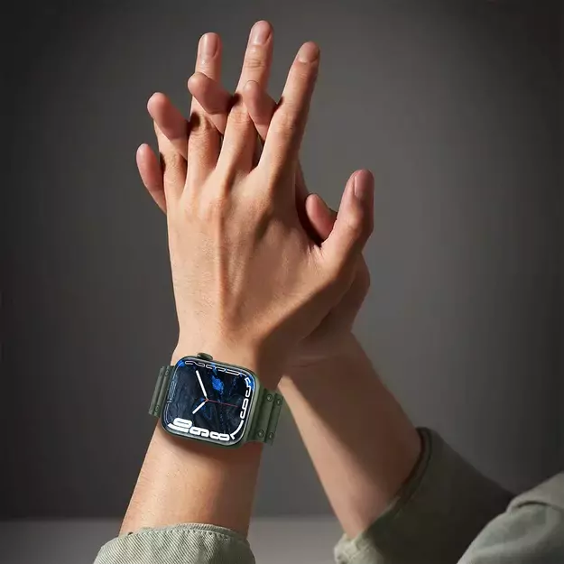 Strap Triple Protection for Apple Watch 38 / 40 / 41 mm band bracelet - navy blue 7