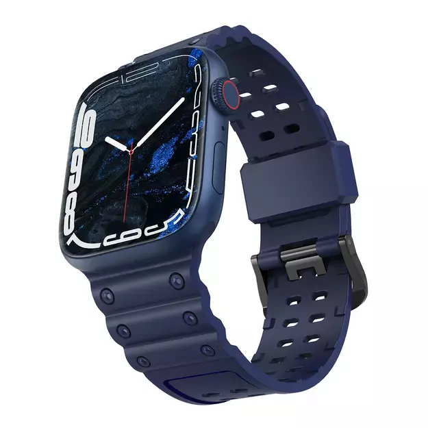 Strap Triple Protection for Apple Watch 38 / 40 / 41 mm band bracelet - navy blue 1