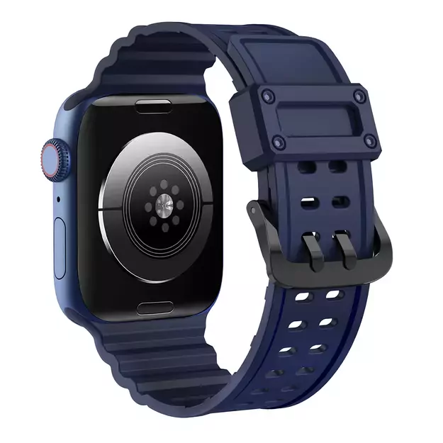 Strap Triple Protection for Apple Watch 38 / 40 / 41 mm band bracelet - navy blue 3
