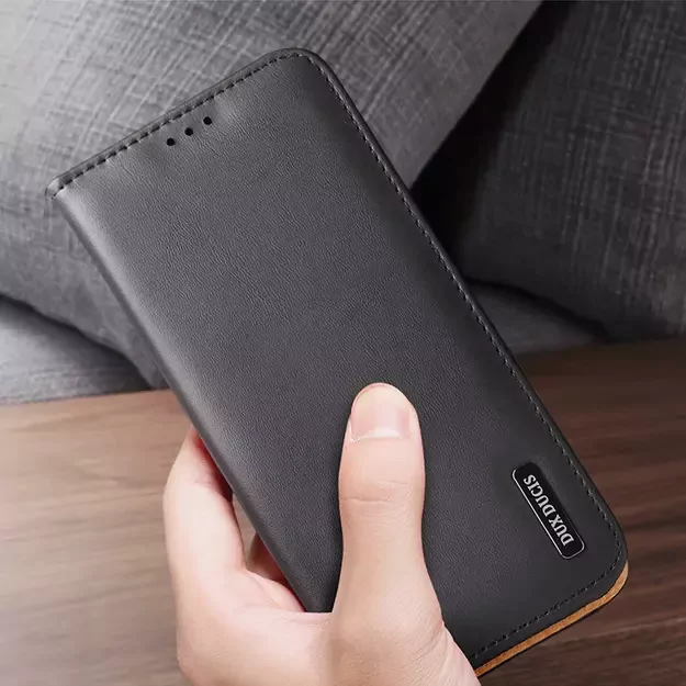 Dux Ducis Hivo case Samsung Galaxy S23+ flip case wallet stand RFID blocker black 31