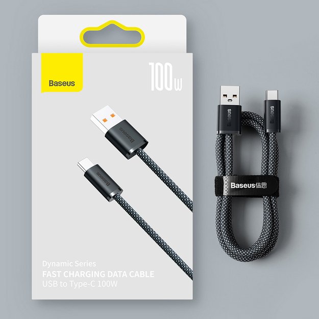 [RETURNED ITEM] Baseus Dynamic Series USB cable - USB Type C 100W 1m gray (CALD000616) 16