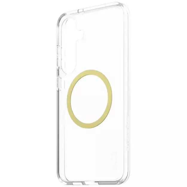 CARE by PanzerGlass Flagship Urban Combat Chardonnay QI Case for Samsung Galaxy S25+ - Transparent 2