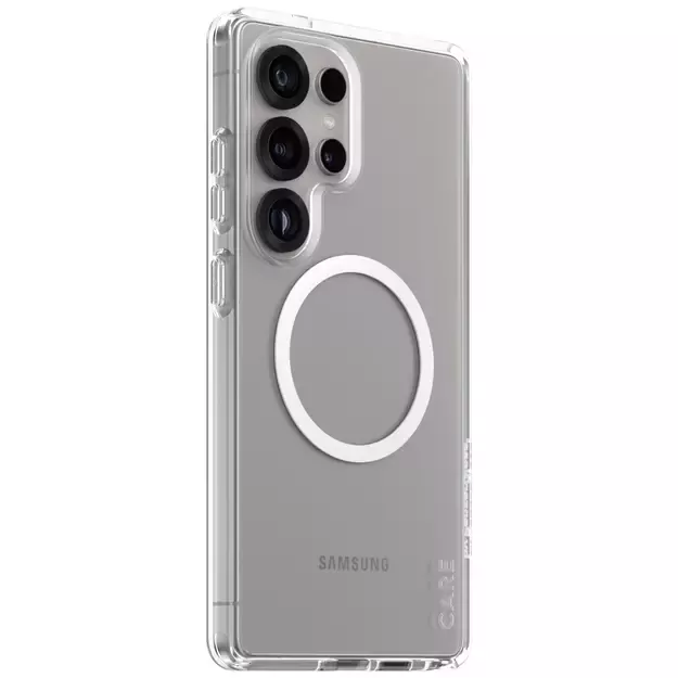 CARE by PanzerGlass Flagship Urban Combat White QI Case for Samsung Galaxy S25 Ultra - Transparent 1