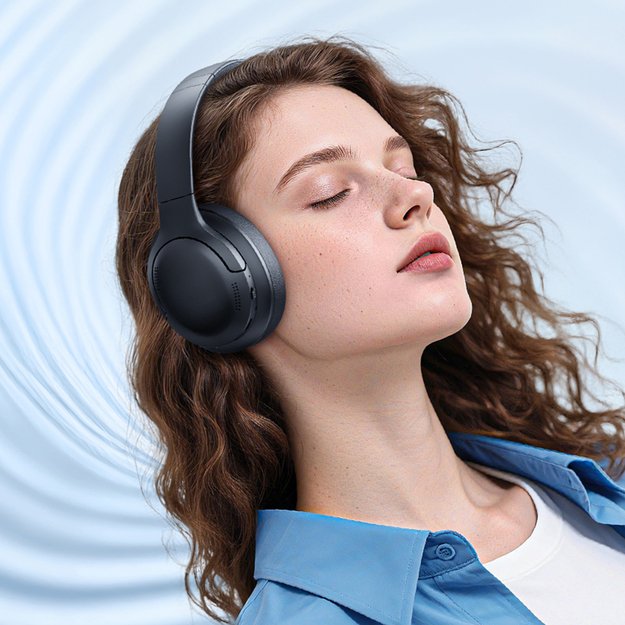 Baseus Bass BH1 Lite Wireless On-Ear Bluetooth 6.0 Headphones - Black 14