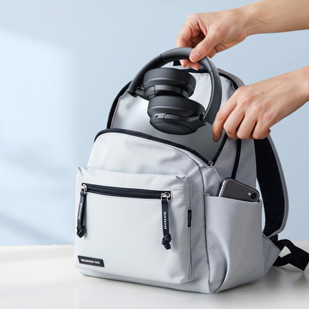 Baseus Bass BH1 Lite Wireless On-Ear Bluetooth 6.0 Headphones - Black 13