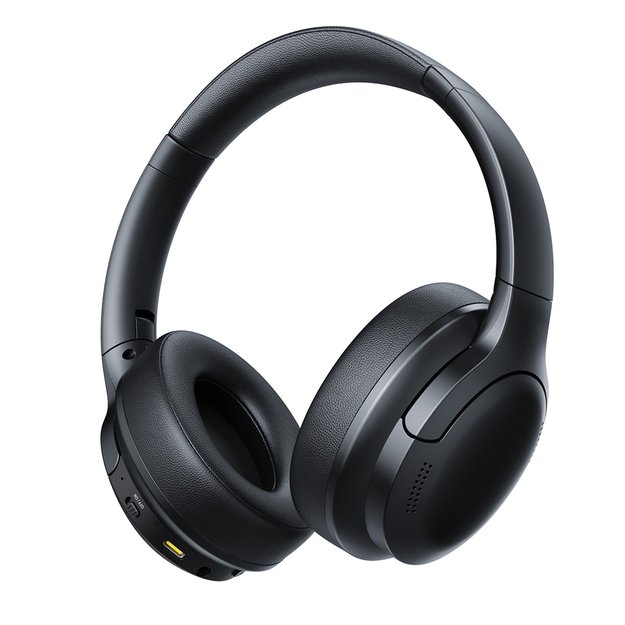 Baseus Bass BH1 Lite Wireless On-Ear Bluetooth 6.0 Headphones - Black
