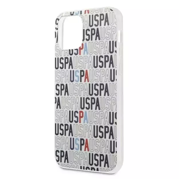 US Polo USHCP12LPCUSPA6 iPhone 12 Pro Max 6,7  biały/white Logo Mania Collection 7