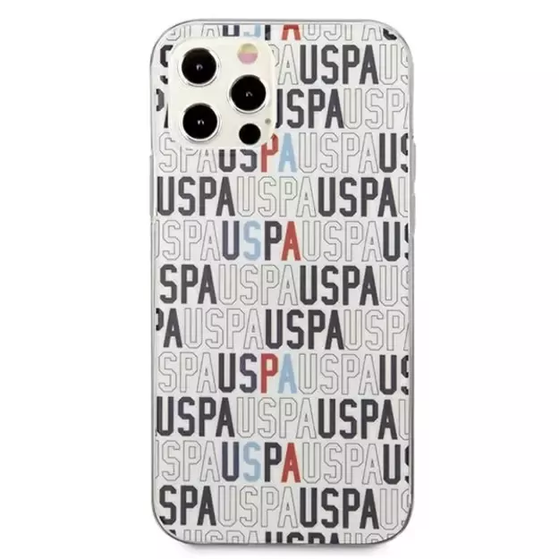 US Polo USHCP12LPCUSPA6 iPhone 12 Pro Max 6,7  biały/white Logo Mania Collection 2