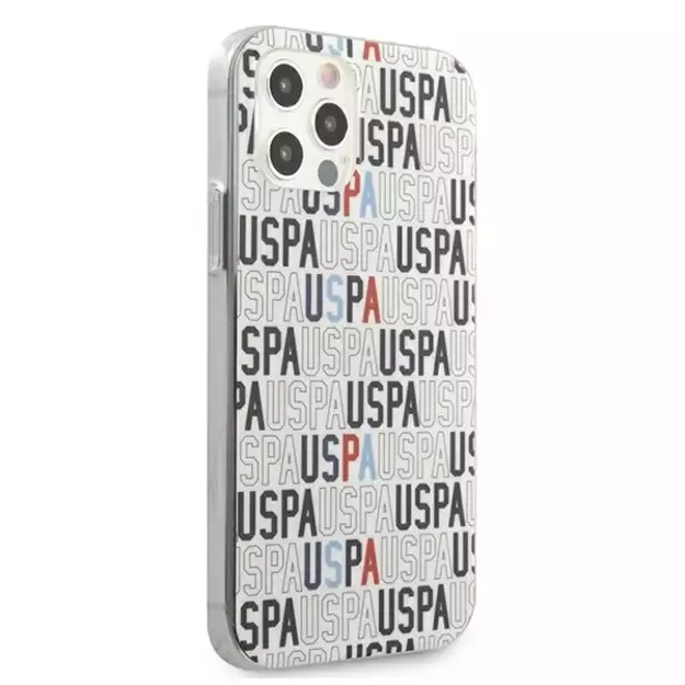 US Polo USHCP12LPCUSPA6 iPhone 12 Pro Max 6,7  biały/white Logo Mania Collection 3