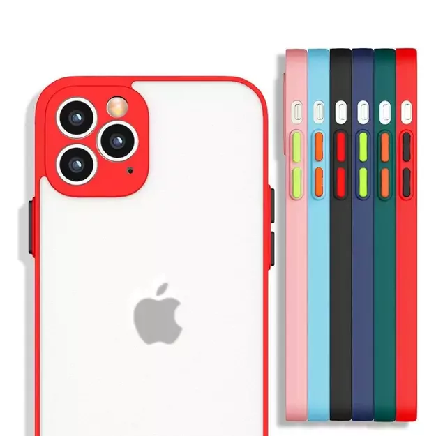 Milky Case silicone flexible translucent case for Samsung Galaxy A72 4G navy blue 22