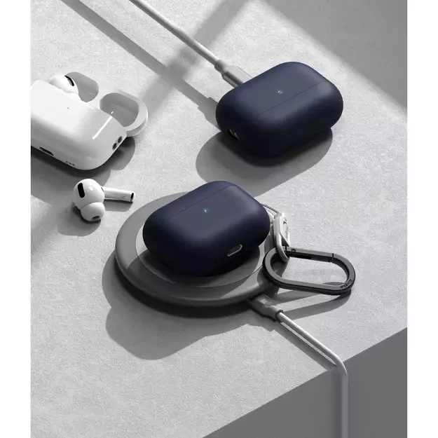 Ringke Silicone Case for Apple AirPods Pro 1 / 2 - Navy Blue 26