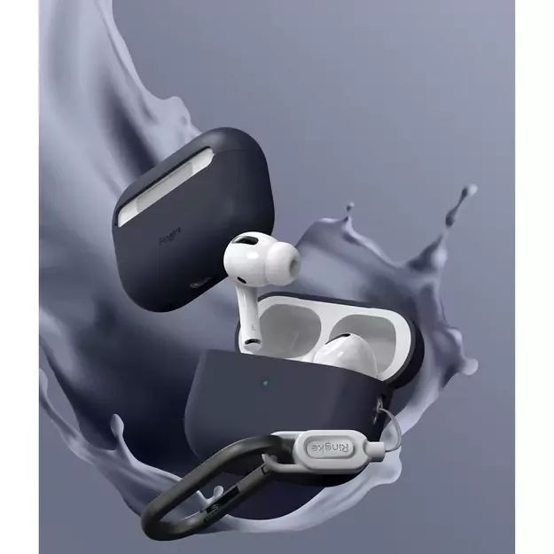 Ringke Silicone Case for Apple AirPods Pro 1 / 2 - Navy Blue 21