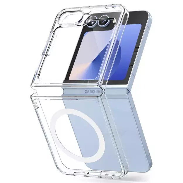 Ringke Fusion MagSafe Case for Samsung Galaxy Z Flip 6 - Clear 1