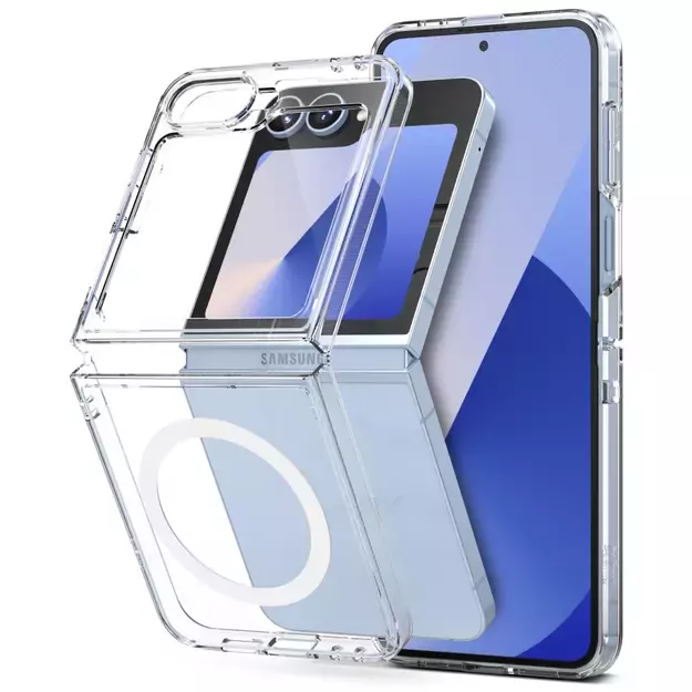 Ringke Fusion MagSafe Case for Samsung Galaxy Z Flip 6 - Clear