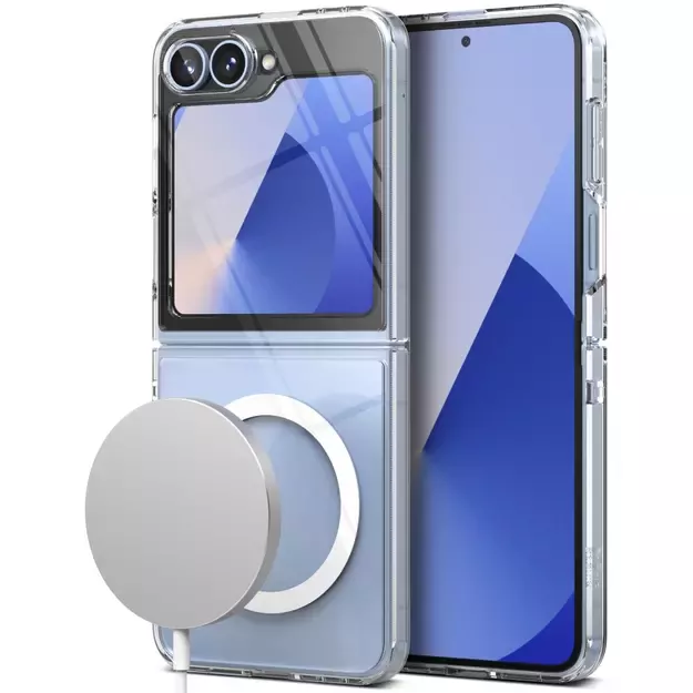 Ringke Fusion MagSafe Case for Samsung Galaxy Z Flip 6 - Clear 2