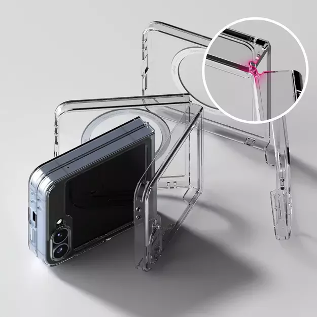 Ringke Fusion MagSafe Case for Samsung Galaxy Z Flip 6 - Clear 9
