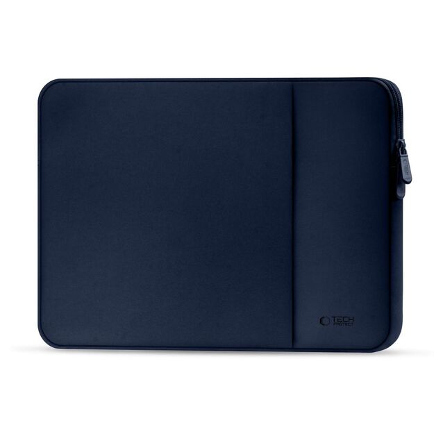 Tech-Protect Neoprene 13&quot  Laptop Case - Navy Blue 16
