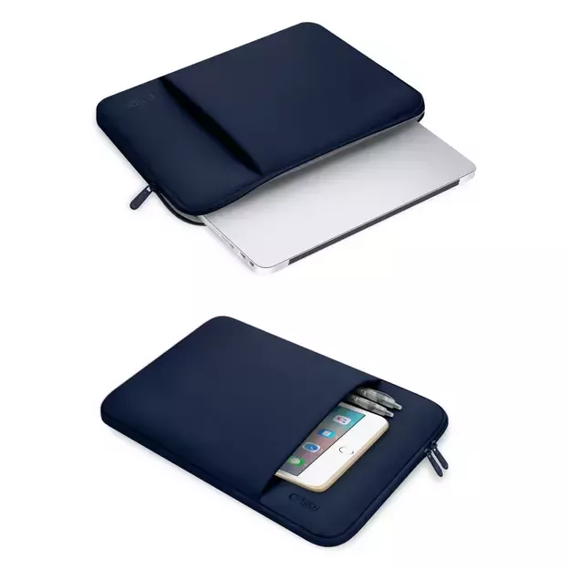 Tech-Protect Neoprene 13&quot  Laptop Case - Navy Blue 12
