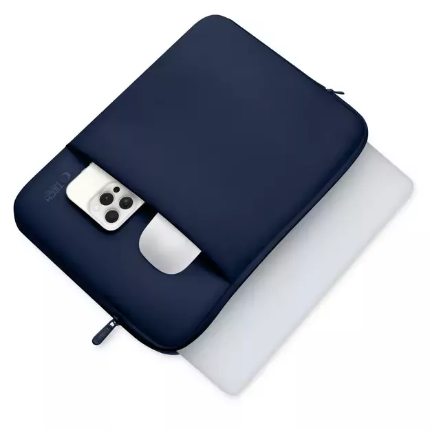 Tech-Protect Neoprene 13&quot  Laptop Case - Navy Blue 11