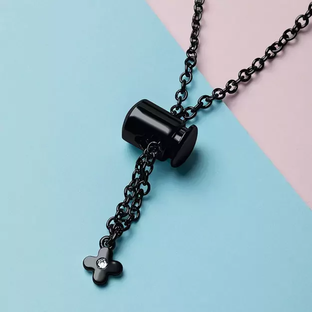Metal bracelet for Xiaomi Mi Band 3 / 4 / 5 / 6 band strap - black 3