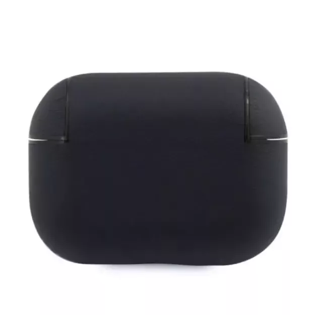 BMW BMAPSSLNA AirPods Pro cover granatowy/navy Geniune Leather Silver Logo 3