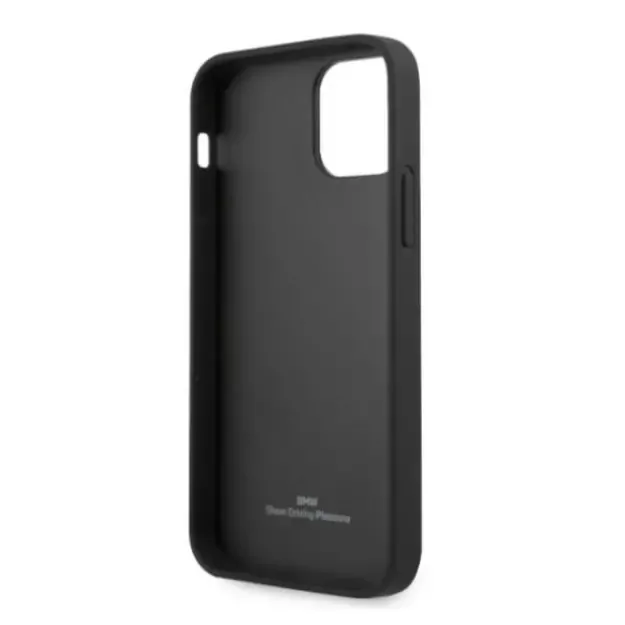 Etui BMW BMHCP12MRSCSK iPhone 12/12 Pro 6,1  czarny/black hardcase Leather Perforate Sides 13