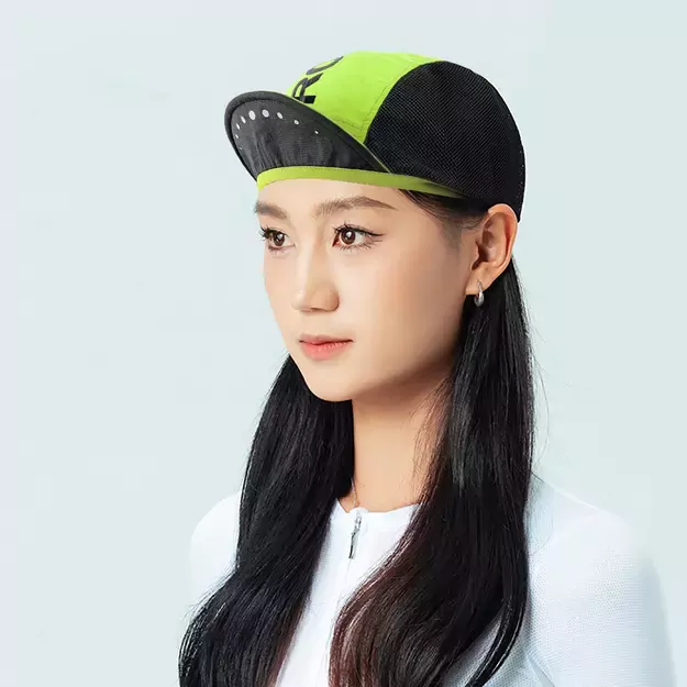 Rockbros Cycling Cap with Visor, Helmet Cover - Green 1