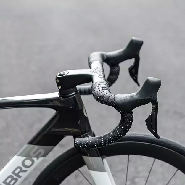 Rockbros Handlebar Tape Perforated Silicone - Black 1