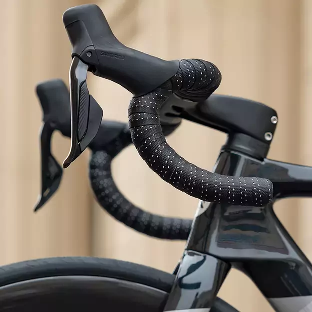 Rockbros Handlebar Tape Perforated Silicone - Black 2