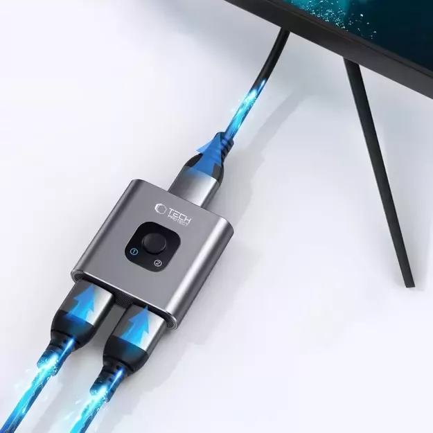 Tech-Protect HB07 HUB Adapter 2in1 HDMI 4K 60HZ - gray 4
