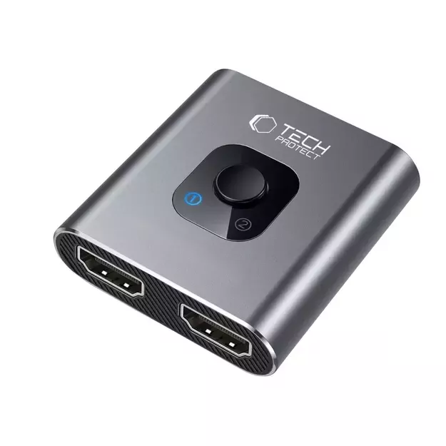 Tech-Protect HB07 HUB Adapter 2in1 HDMI 4K 60HZ - gray 2