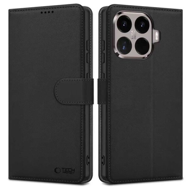 Xiaomi 15T Pro Tech-Protect Wallet Case - Black