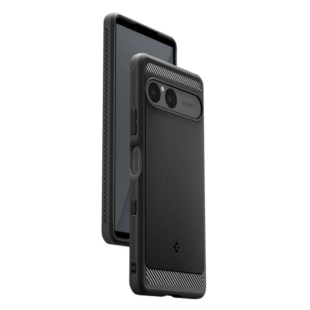 Spigen Rugged Armor Case for Sony Xperia 10 VII - Matte Black 7