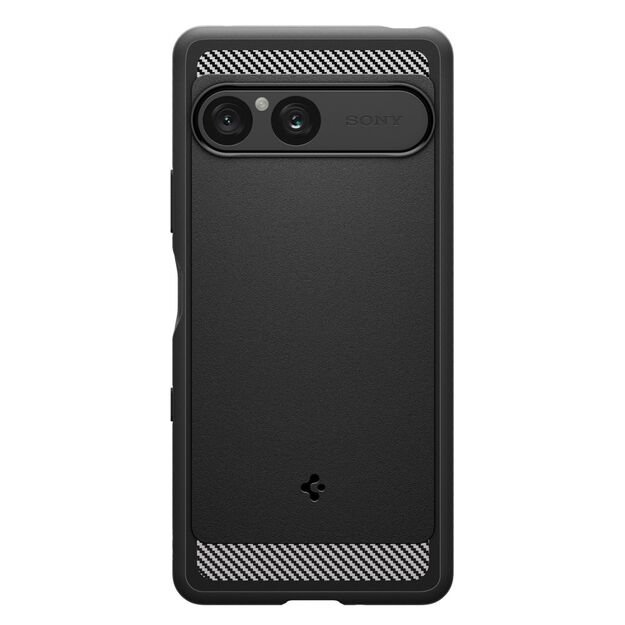 Spigen Rugged Armor Case for Sony Xperia 10 VII - Matte Black 1