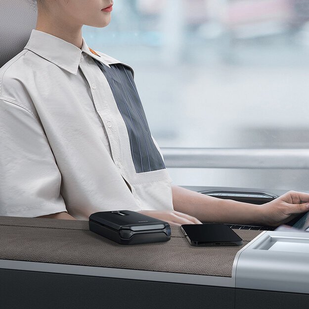 [RETURNED ITEM] Baseus Power Bank Power Starter Jump Starter 10000mAh 12V (1000A / 500A) power bank + crocodile clips black (CGNL020101) 16