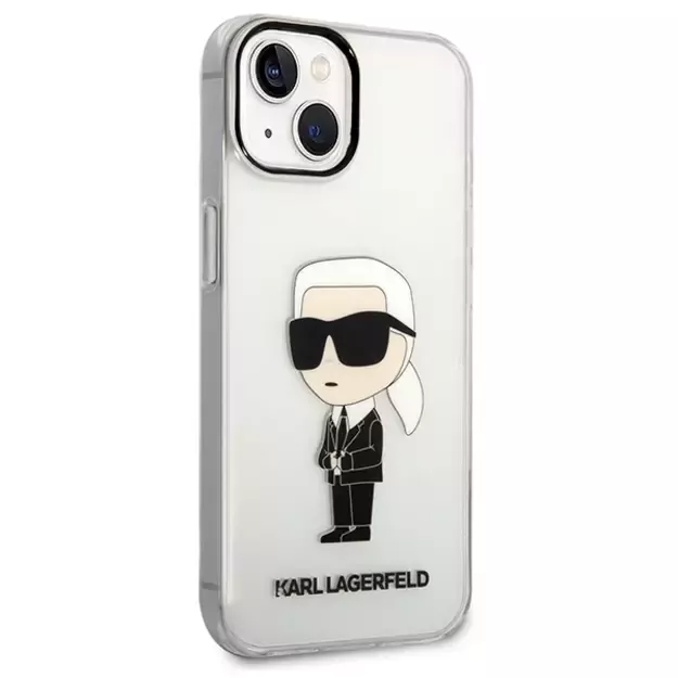 Karl Lagerfeld Ikonik Karl case for iPhone 14 Plus - transparent 10