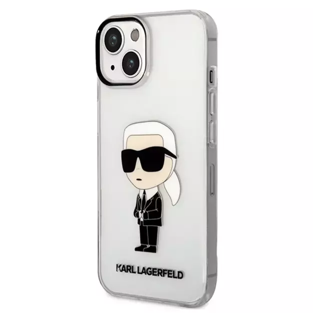 Karl Lagerfeld Ikonik Karl case for iPhone 14 Plus - transparent 8