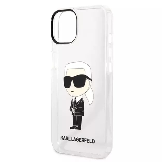 Karl Lagerfeld Ikonik Karl case for iPhone 14 Plus - transparent 12