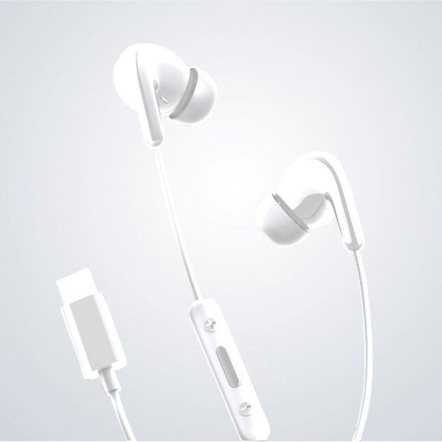 Xiaomi BHR8931GL In-Ear Wired Headphones USB-C with Remote Control - White 3