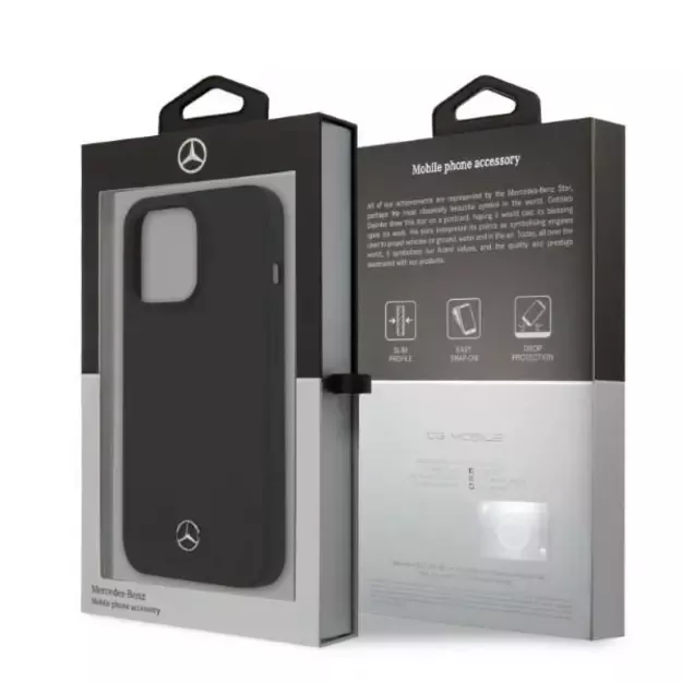 Mercedes Silicone Line MagSafe case for iPhone 13 Pro / iPhone 13 - black 4