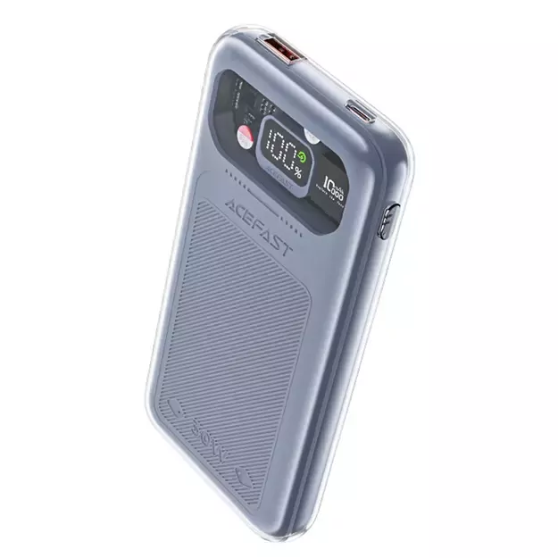Acefast powerbank 10000mAh Sparkling Series fast charging 30W gray (M1) 1
