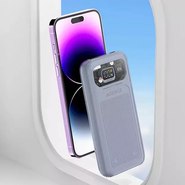 Acefast powerbank 10000mAh Sparkling Series fast charging 30W gray (M1) 7