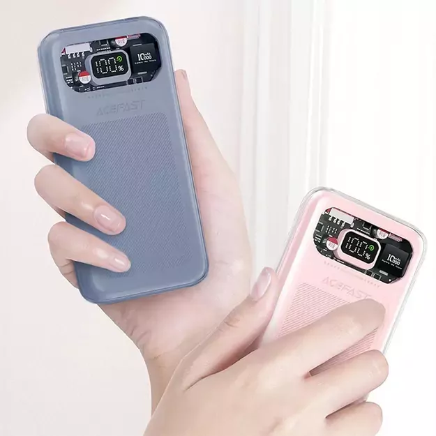 Acefast powerbank 10000mAh Sparkling Series fast charging 30W gray (M1) 8