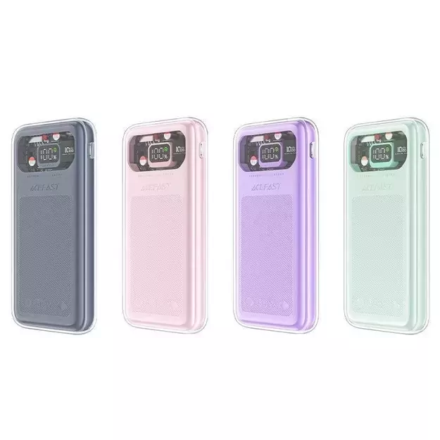 Acefast powerbank 10000mAh Sparkling Series fast charging 30W gray (M1) 2