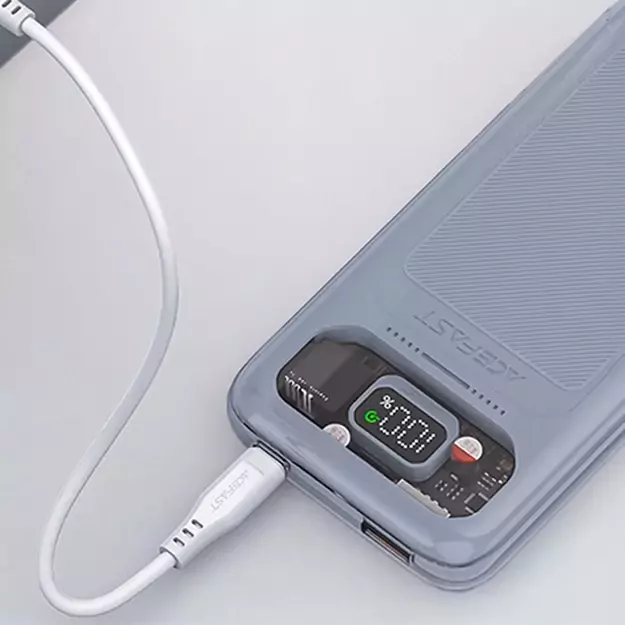 Acefast powerbank 10000mAh Sparkling Series fast charging 30W gray (M1) 6