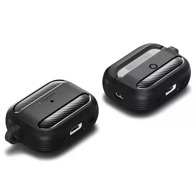 Spigen Rugged Armor Case for Apple AirPods Pro 1 / 2 - Matte Black 27