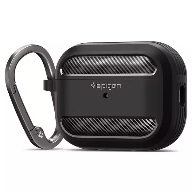 Spigen Rugged Armor Case for Apple AirPods Pro 1 / 2 - Matte Black 36