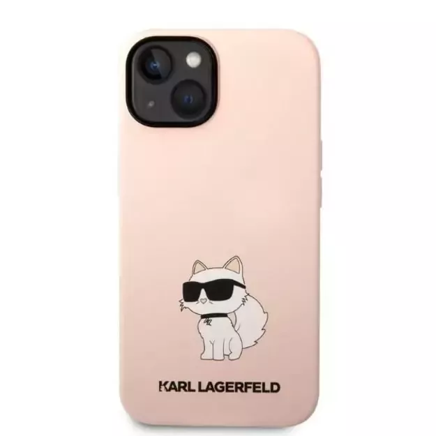 Karl Lagerfeld KLHCP14MSNCHBCP iPhone 14 Plus 6.7&quot  hardcase pink/pink Silicone Choupette 2