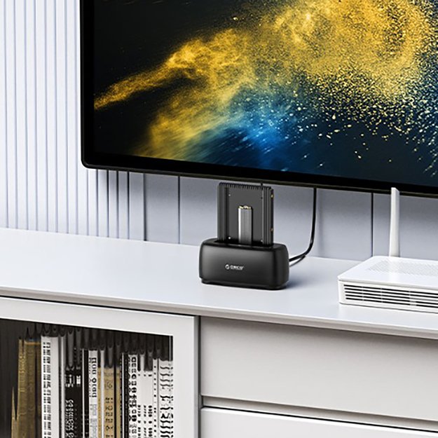 Orico D2NS-6G M.2 NGFF to 3.5  Drive Adapter - Black 4